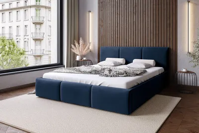 Obrázek produktu pro Postel MATTEO 180x200 modrá