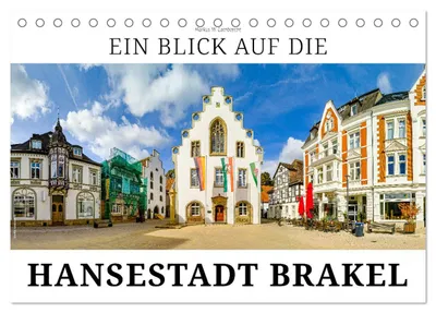 Produktbild von Ein Blick auf die Hansestadt Brakel (Tischkalender 2027 DIN A5 quer), CALVENDO Monatskalender
