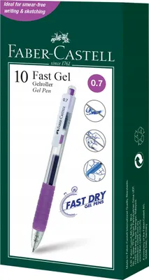 Produktbild von FABER-CASTELL Schnelltrocknender Gelstift