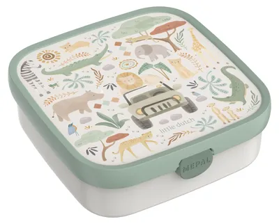 Produktbild von Mepal - Bento Brotdose Groß Campus - Little Dutch - 1,25 l - Safari Friends