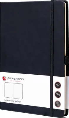 Zdjęcie produktu dla Peterson Notes z długopisem Triners czarny Jeden rozmiar