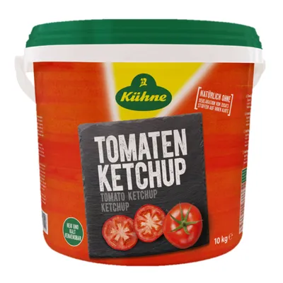 Verpackungsbild Kuehne Tomaten Ketchup fruchtig tomatig im Grossgebinde 10000g