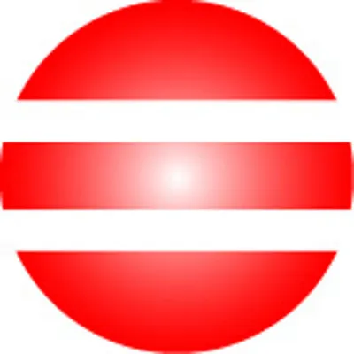 Produktbild von Clickhalbperle rot/weiß gestreift