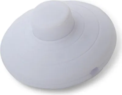 Image de Pédale ronde noir / blanc - Couleur + Quantité : 1 x blanc