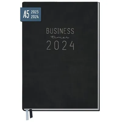 Produktbild von Business-Timer 23/24 / 18 Monate / Schwarz / Kunstleder / von Häfft
