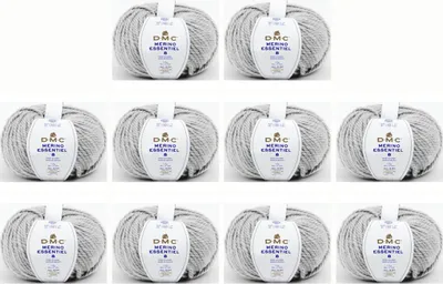 Obrázek produktu pro 10x DMC Merino Essentiel-8 – nejtlustší příze z řady Merino, 55 % Vlna a 45 %.Polyakryl (barva 862)