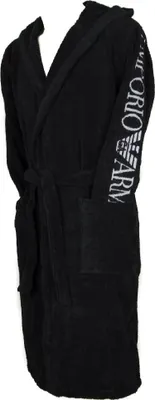 Immagine prodotto di Accappatoio spugna con cappuccio uomo EMPORIO ARMANI articolo 110799 8P591, M, Cotone 100%