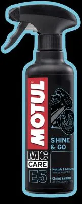 Obrázok produktu pre MOTUL E5 Shine & go Silicone Cleaner starostlivosť o plasty - 400ml sprej