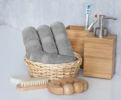 Productafbeelding van Famanu handdoekenset, 8-delig - katoen