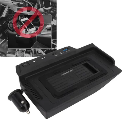 Produktbild von 15W Auto-Wireless-Ladegerät, schnelles Laden, hohe Empfindlichkeit für W167 X167 GLS GLE 2020-2023