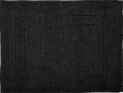 Produktbild von Kleine Wolke Frottiervorleger PLAZA Schwarz 60 x 80 cm