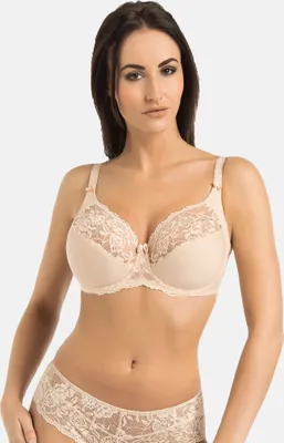 Produktbild von Teyli Ungepolsterter Soft Bügel-BH mit floraler Spitze Victoria Female 216 beige 70H