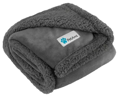 Immagine prodotto di Coperta per cani PetAmi, ideale per cuccioli | Coperta per piccoli cani e gatti | Realizzata in pile