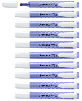 Produktbild von STABILO Textmarker - swing cool - 10er Pack - lavendel