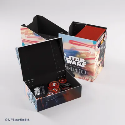 Produktbild von Star Wars Soft Crate Mandalorian/Moff Gideon Kartenbox