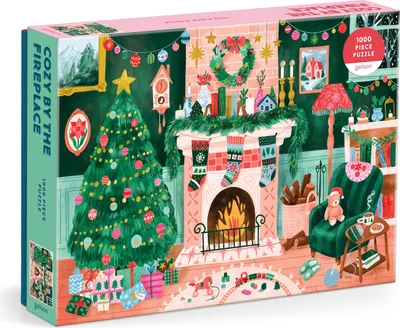 Produktbild von Cozy by the Fireplace 1000 Piece Puzzle