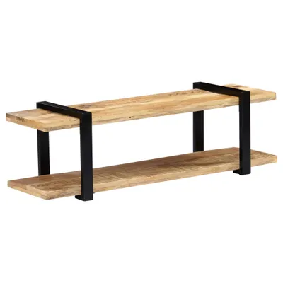 Produktbild von The Living Store TV-Schrank 130 x 40 x 40 cm Massivholz Mango