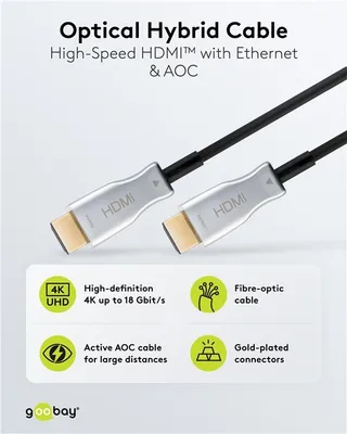 Produktbild von Optisches Hybrid High-Speed-HDMI™-Kabel (AOC) 4K/60 Hz