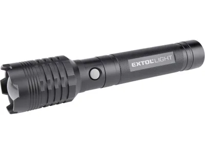 Zdjęcie produktu dla EXTOL LIGHT 43136 Latarka 4000lm COB, zoom, ładowanie USB z power bankiem, 60W COB LED