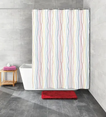 Obrázok produktu pre Kleine Wolke sprchový záves Jolie, 180x200 cm, viacfarebný