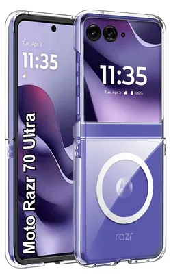 Produktbild von Transparente Schutzhüllen für das Motorola Razr 70/60 Ultra mit stoßfestem Design