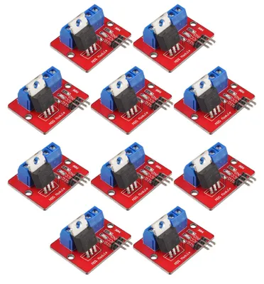10x 520 MOS FET MOSFET Treibermodul für Arduino, Raspberry Pi, ARM MCU