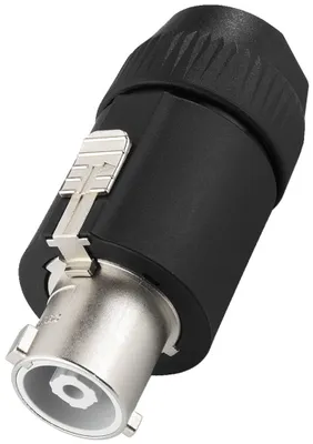 Produktbild von NEUTRIK Netz-Steckverbinder Stecker, gerade Gesamtpolzahl: 3 32 A Schwarz NAC3FC-HC 1 St. (NAC3FC-HC