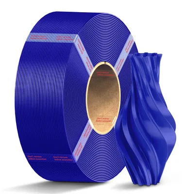 PETG Filament 1,75 mm, 1 kg, ohne Spule, blau