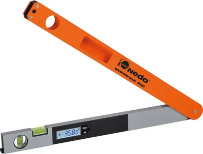 Produktbild von Winkelmessgerät Winkeltronic Messber.0-355Grad Schenkel-L.60cm 0,1Grad NEDO