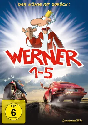 Produktbild von Werner 1 - 5 Königbox (DVD) 5Disc Min: 435/DD5.1/WS 5Disc