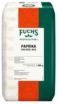 Zdjęcie produktu dla Fuchs 380781005 Fuchs Paprika edelsüß Gewürz, 1,0 kg