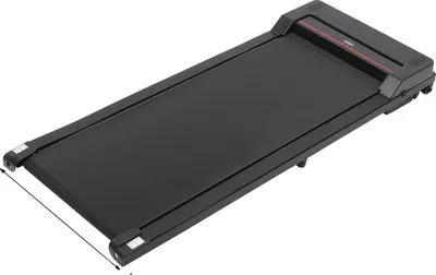 Produktbild von Laufband, leiser Betrieb, kompaktes Design, schwarz