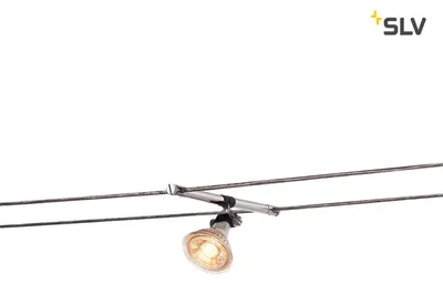 Immagine prodotto di Portalampada cosmico per sistema a cavo Tenseo 12V cromo 2 pezzi