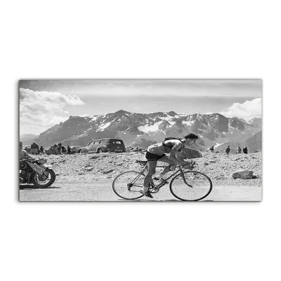 Produktbild von Coloray Canvas 120x60  Wandbild Leinwand Bilder Tour De France Frederico Bahomontes