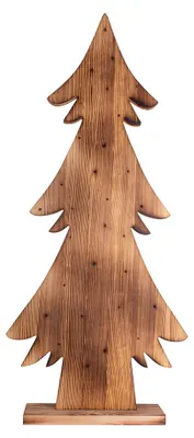 Produktbild von LED Stehleuchte, Weihnachtsbaum, Holz, H 90 cm