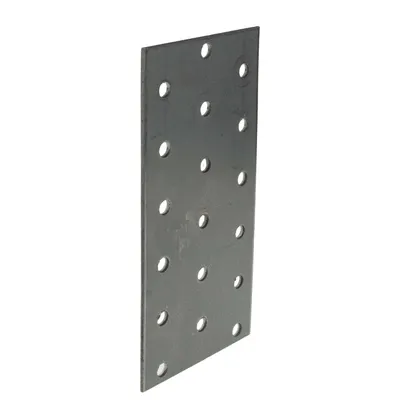 Produktbild von MASTERPROOF PROFESSIONAL Lochplatte Flachverbinder 60 mm x 120 mm x 2,0 mm, feuerverzinkt