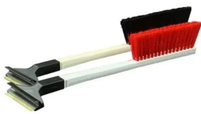 Image de Brosse à récurer MURSKA 42 cm avec lame en laiton et raclette (58383)