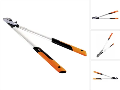 Produktbild von Fiskars PowerGearX Amboss-Getriebeastschere, 80 cm