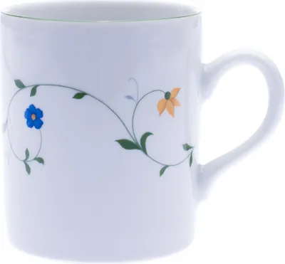 Produktbild von Thun 1794 Becher Ken, Tschechisches Porzellan, Wiesenblumen, 280 ml, Thun