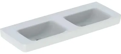Produktbild von Geberit 501713001 Renova Plan Doppelwaschtisch 130x48cm