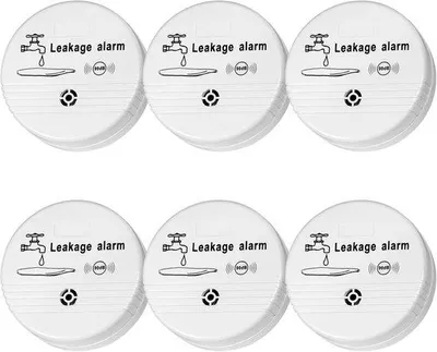 Productafbeelding van Watermelder Set - Waterdetector Alarm - Lekkage Herkennen - IP67 Waterdicht - 8x8x3 cm