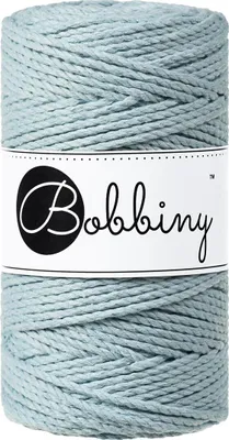 Zdjęcie produktu dla Bobbiny 3PLY Macramé Rope 3 mm 100 m Misty Sznurek