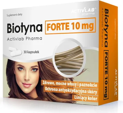 Zdjęcie produktu dla BIOTYNA Forte 10mg ActivLab 30kaps