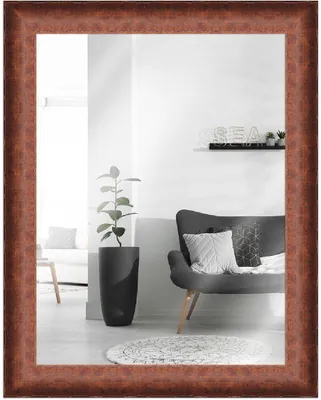 Produktbild von MendeFrames Wandspiegel H620 Antik 30x90 cm Nussbaum