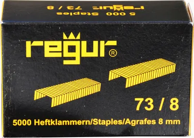 Produktbild von Heftklammern Regur 73/8 VE=5000 Stück