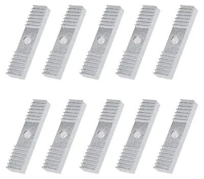 Obrázok produktu pre Súprava svoriek 10 kusov - Hliníková zliatina - GT2 montážny blok - 9 x 40 mm - Robustné a odolné voči korózii - Povrch odolný proti poškriabaniu - Svorka