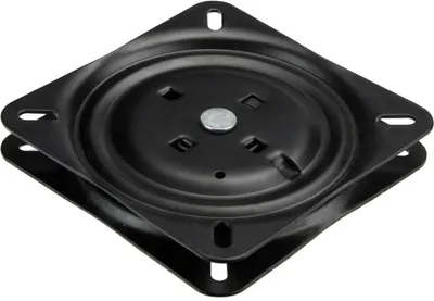 Produktbild von Drehteller mit RÜCKHOLFEDER Drehplatte Barhocker Sitz Konsole Wohnmobil KFZ LKW  160x160mm