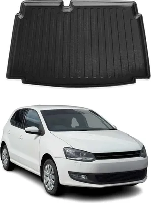 Produktbild von Kofferraumwanne Laderaumwanne für VW Polo 2009-2014 Schrägheck 5tür Gummi TPE