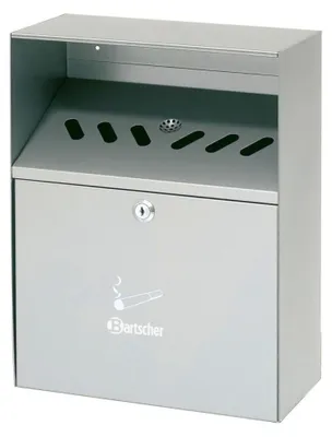 Produktbild von Wandascher, silber von Bartscher