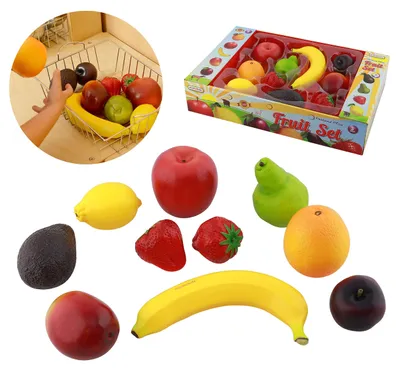 Obrázok produktu pre Realistická kuchynská súprava na ovocie Masterkidz 10 kusov